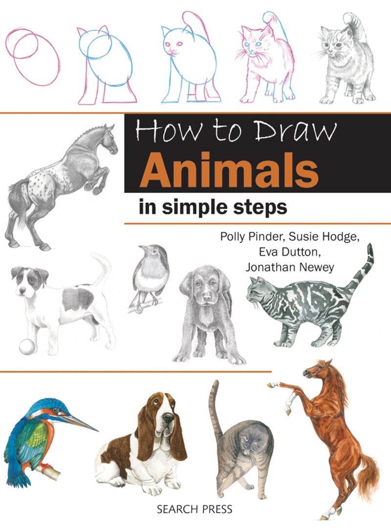 Search Press | How to Draw: Animals by Eva Dutton and Polly Pinder