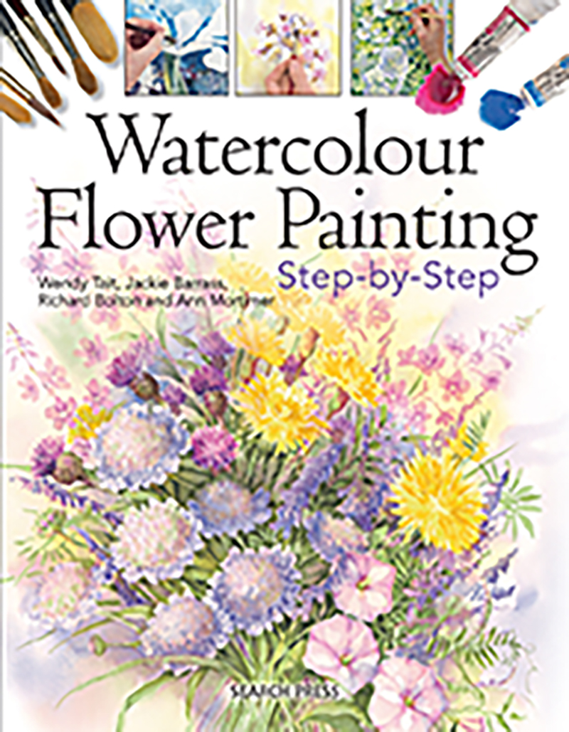 Watercolour Flower Painting Step-by-step