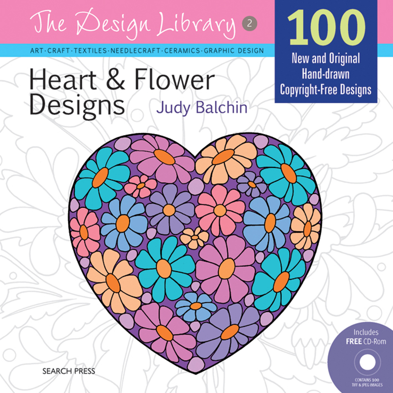 Design Library: Heart & Flower Designs (DL02)
