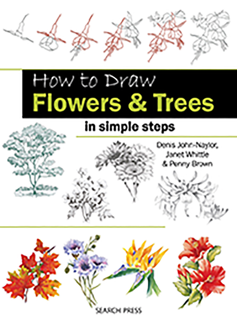How to Draw: Flowers & Trees