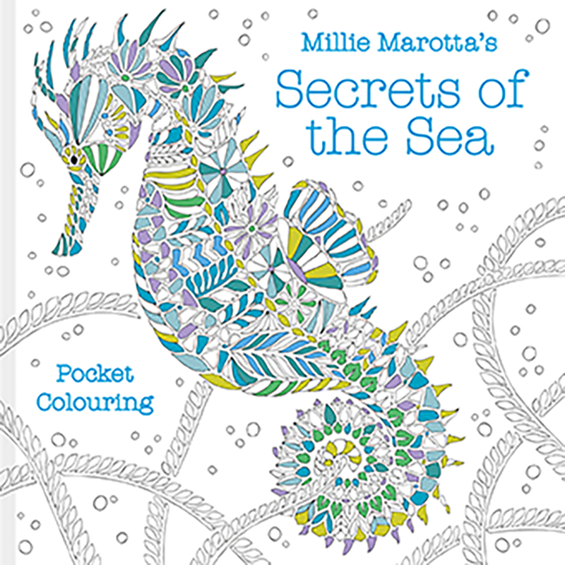 Millie Marotta's Secrets of the Sea Pocket Colouring
