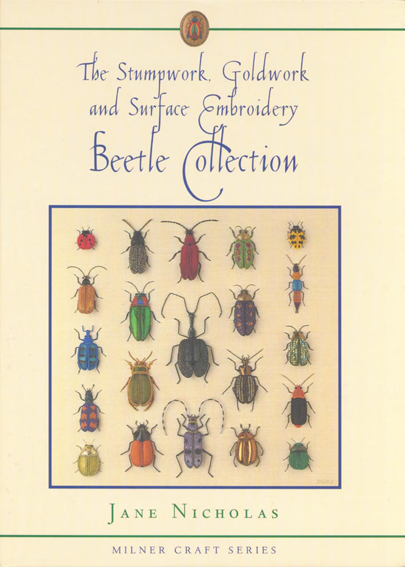 Stumpwork, Goldwork & Surface Embroidery Beetle Collection